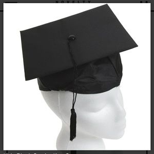 New Kids Graduation Hat Size 3yrs & Up Black